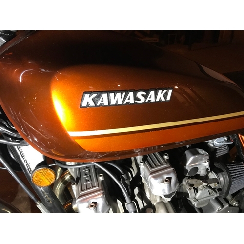 87 - A 1977 Kawasaki Z650R, registration number TNT 306R, cola. This Z650 has been restored to a very hig... 