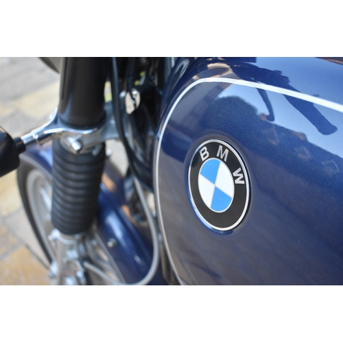 92 - A circa 1980 BMW R80/7, unregistered, frame number 6133160/R80 TIC17, engine number 6030914, blue. T... 