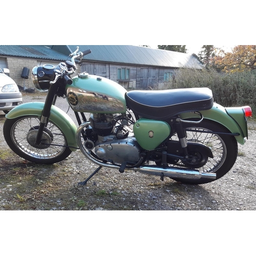 93 - A 1959 BSA A7 Shooting Star, registration number 768 YUR, frame number FA7 11756, engine number CA7S... 