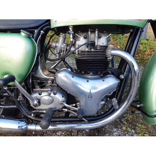 93 - A 1959 BSA A7 Shooting Star, registration number 768 YUR, frame number FA7 11756, engine number CA7S... 