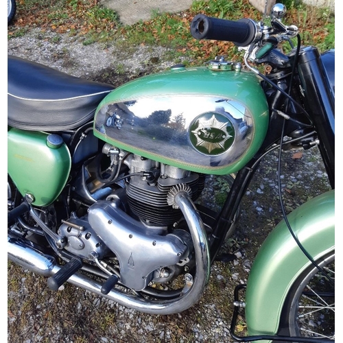 93 - A 1959 BSA A7 Shooting Star, registration number 768 YUR, frame number FA7 11756, engine number CA7S... 