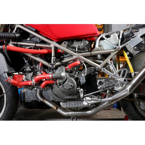 69 - WITHDRAWN:  A 1993 Ducati 888 Superbike, registration number L187 SWU, frame number TBA, engine numb... 