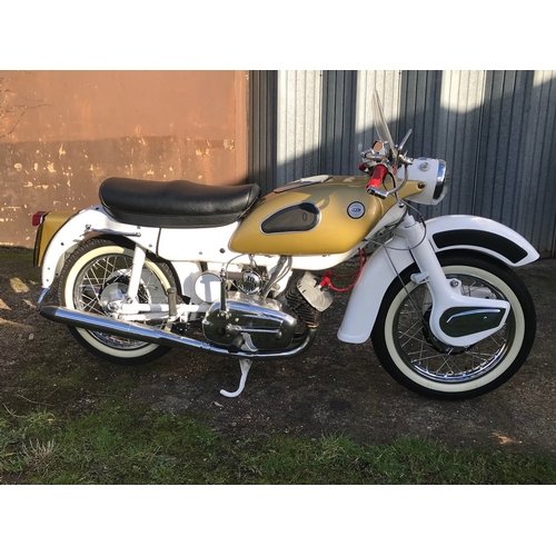 90 - EXTRA LOT:  A 1964 Ariel Arrow Super Sports, registration number 175 XUX, frame number T33284G, engi... 