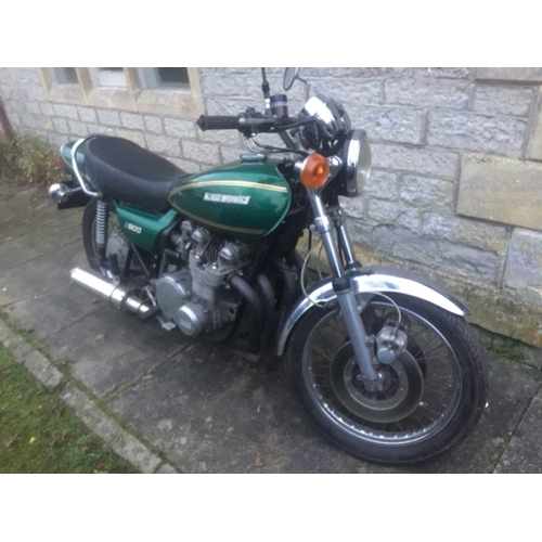 91 - A 1980 Kawasaki Z900, registration number GHT 108W, engine number ZE1535226, green.  This Z900 was r... 