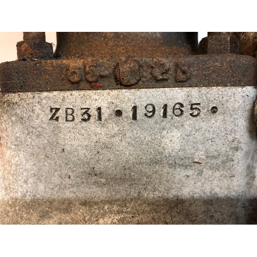 62 - EXTRA LOT: A BSA B31 350 trials engine, number ZB31 19165, internal condition unknown