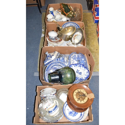 582 - Assorted ceramics, glass and items (8 boxes)