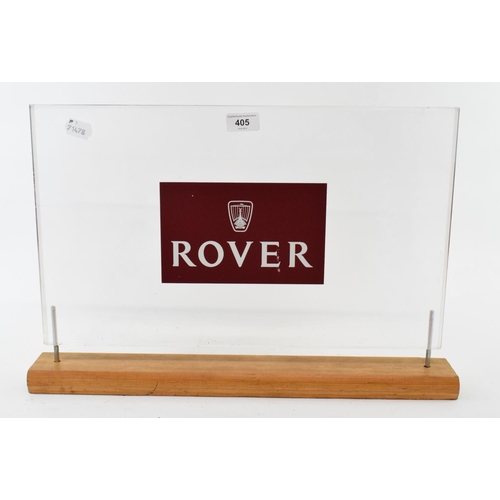 405 - ROVER AUTHORISED DEALER desk display, 50 cm wide