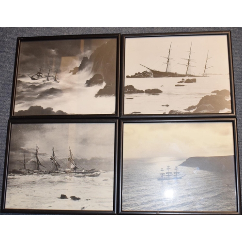 63 - Twenty four prints, of shipwrecks, and a large group of other assorted pictures and prints (qty)