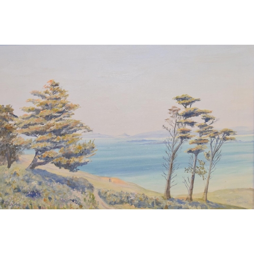 89 - Phillip Fooks, Spring Sunlight at Marazion, oil on canvas, signed and dated April 1987, label verso,... 