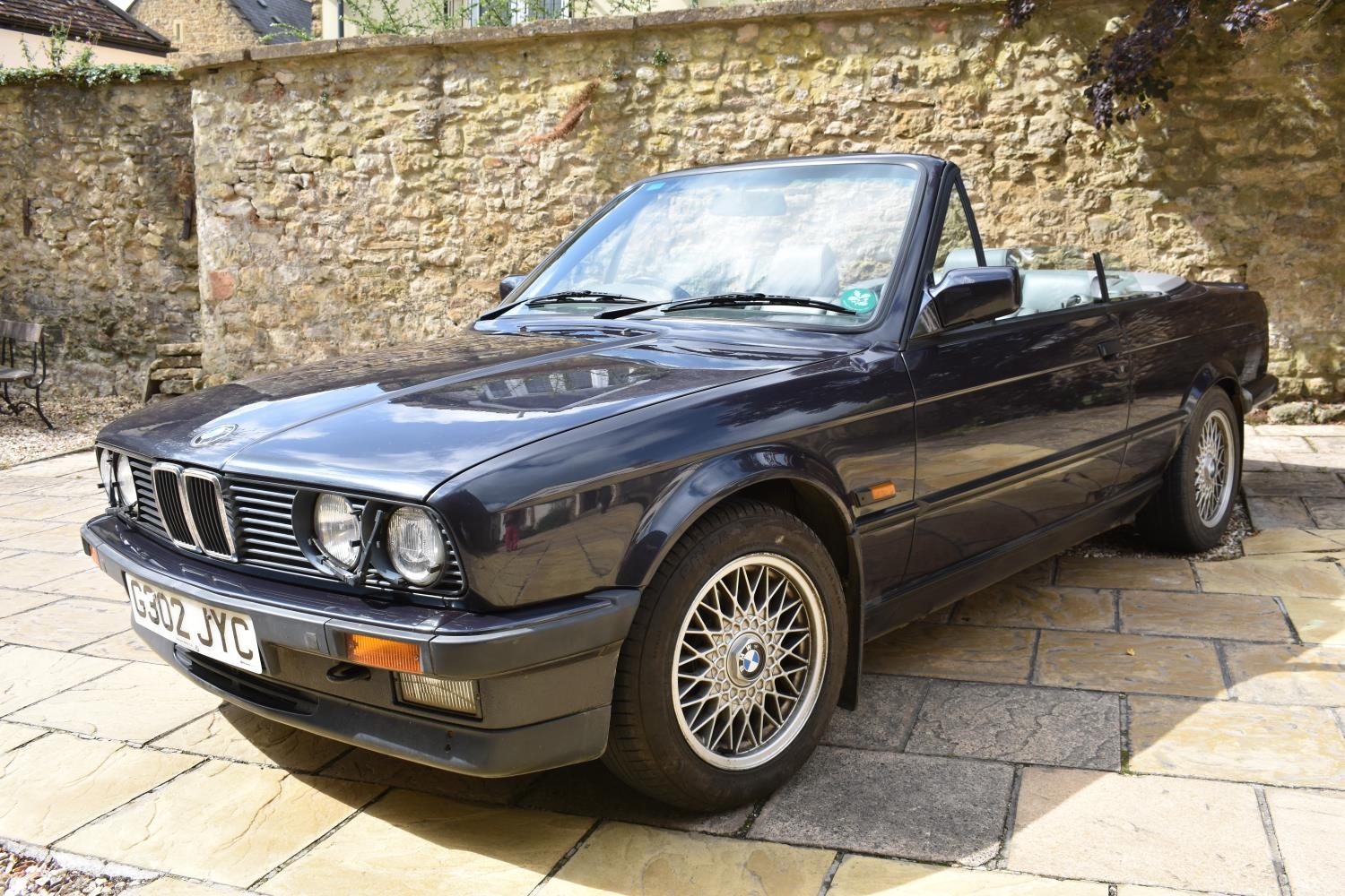 A 1989 Bmw 325I (E30) Cabriolet M Sport Automatic, Registration Number G302  Jyc, Chassis Number Wbab
