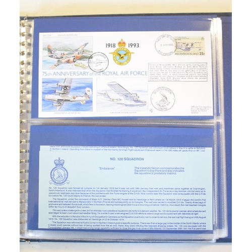 29 - Three albums of 75th Anniversary of the Royal Air Force 1918-1993 covers, all signed, including Bill... 