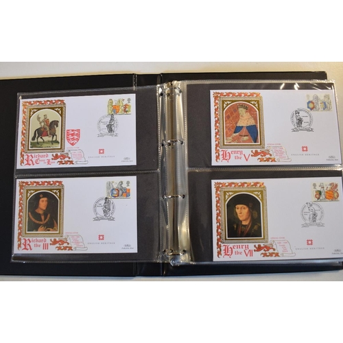 31 - Four albums of Benham and other first day covers, some signed (4)