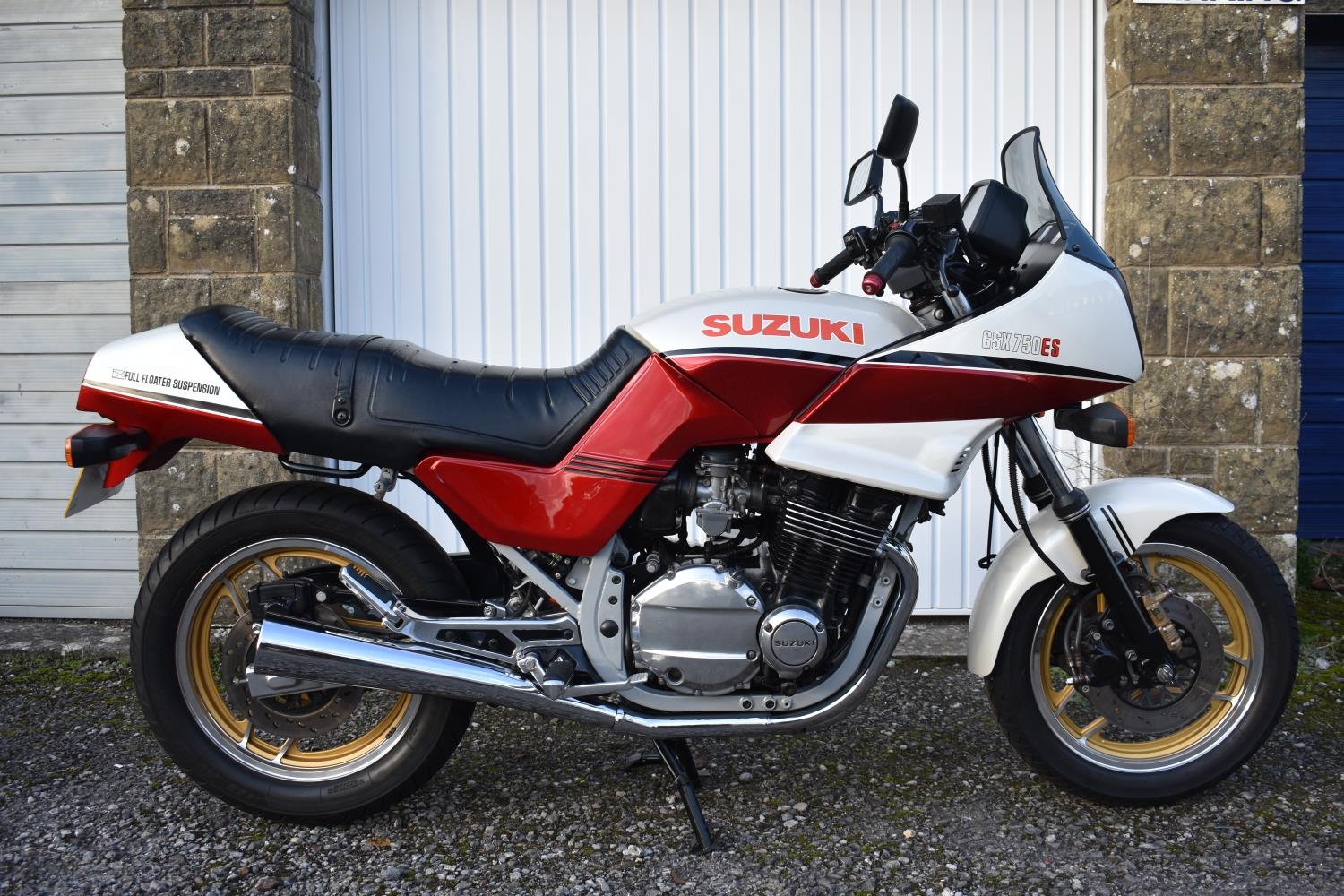 A 1985 Suzuki GSX750ES, registration number C331 YCR, frame number 