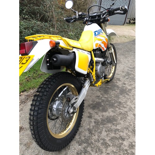 57 - A 1991 Suzuki DR250, registration number H913 BGK. This Japanese import with electric start has cove... 