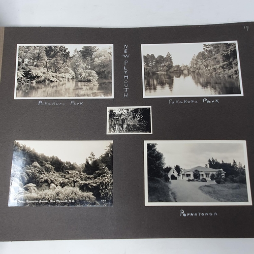 322 - A photograph and scrap album, Australia-New Zealand, January-April 1927