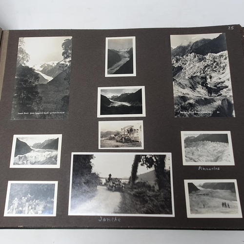 322 - A photograph and scrap album, Australia-New Zealand, January-April 1927