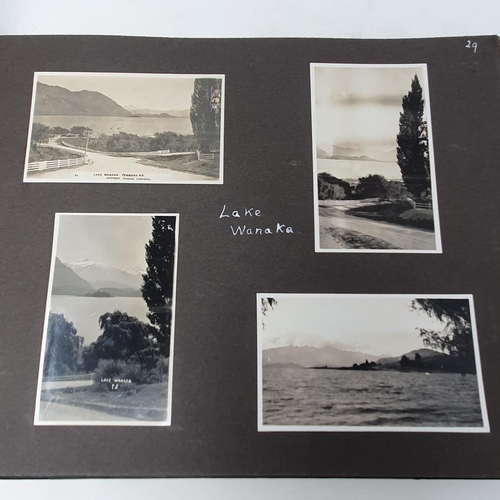 322 - A photograph and scrap album, Australia-New Zealand, January-April 1927