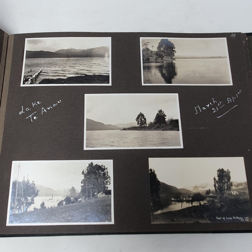 322 - A photograph and scrap album, Australia-New Zealand, January-April 1927