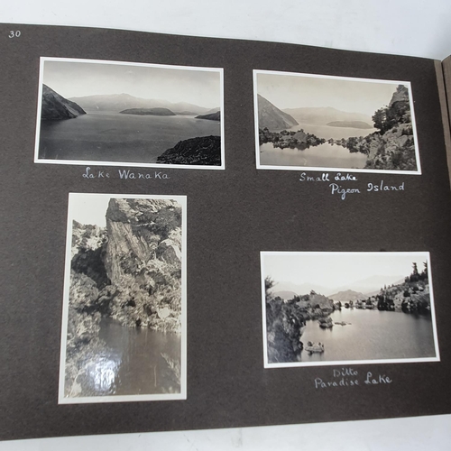 322 - A photograph and scrap album, Australia-New Zealand, January-April 1927