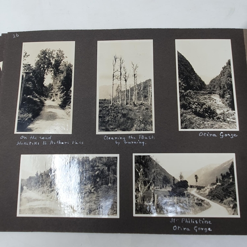 322 - A photograph and scrap album, Australia-New Zealand, January-April 1927