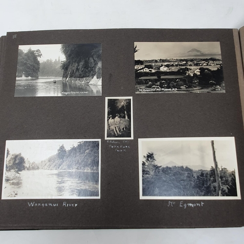 322 - A photograph and scrap album, Australia-New Zealand, January-April 1927