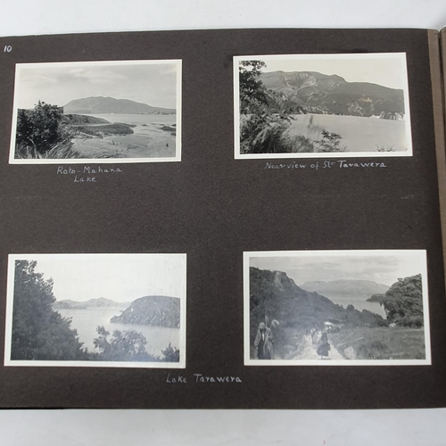 322 - A photograph and scrap album, Australia-New Zealand, January-April 1927