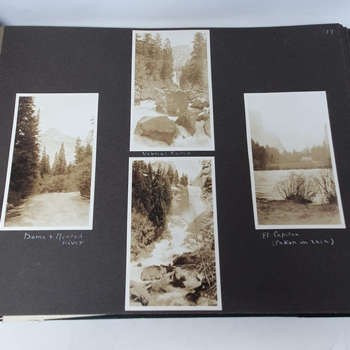 323 - A photograph and scrap album, Ceylon-Hawaii, California-Vancouver-Canada 1926-1927,