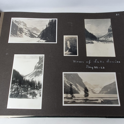 323 - A photograph and scrap album, Ceylon-Hawaii, California-Vancouver-Canada 1926-1927,