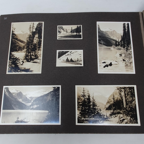 323 - A photograph and scrap album, Ceylon-Hawaii, California-Vancouver-Canada 1926-1927,