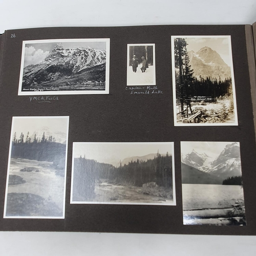 323 - A photograph and scrap album, Ceylon-Hawaii, California-Vancouver-Canada 1926-1927,