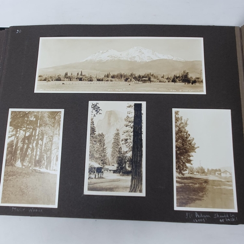 323 - A photograph and scrap album, Ceylon-Hawaii, California-Vancouver-Canada 1926-1927,