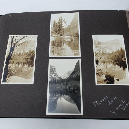 323 - A photograph and scrap album, Ceylon-Hawaii, California-Vancouver-Canada 1926-1927,