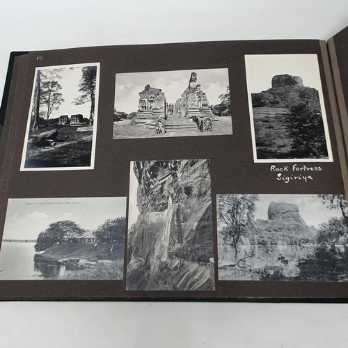 323 - A photograph and scrap album, Ceylon-Hawaii, California-Vancouver-Canada 1926-1927,