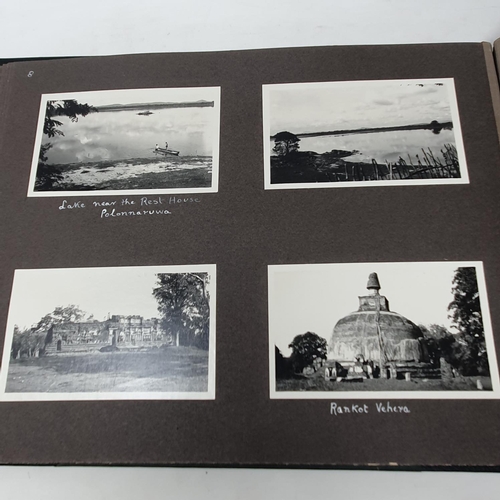 323 - A photograph and scrap album, Ceylon-Hawaii, California-Vancouver-Canada 1926-1927,