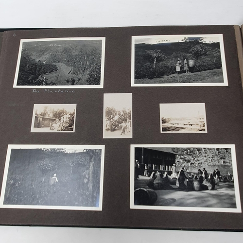 323 - A photograph and scrap album, Ceylon-Hawaii, California-Vancouver-Canada 1926-1927,