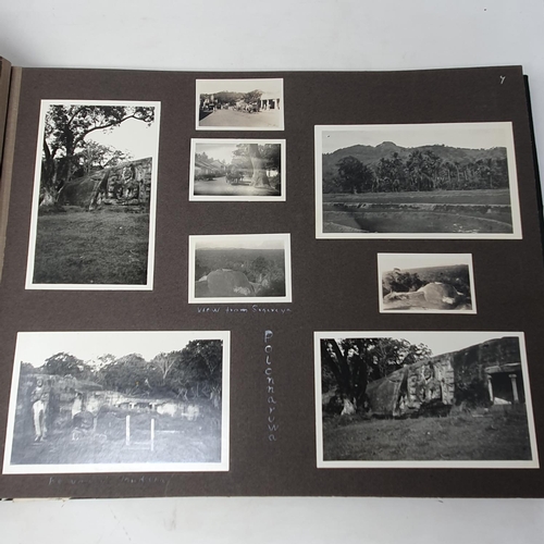 323 - A photograph and scrap album, Ceylon-Hawaii, California-Vancouver-Canada 1926-1927,