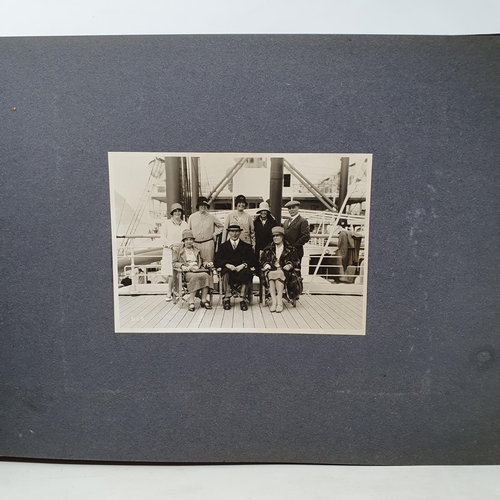 325 - A photograph and scrap album, Norway 1929 and various European Cities