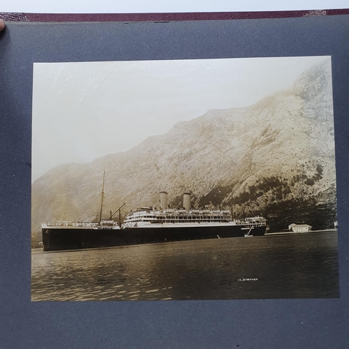 325 - A photograph and scrap album, Norway 1929 and various European Cities