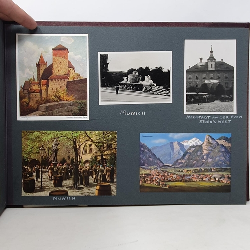 326 - A photograph and scrap album, World Tour II 1930, to include China