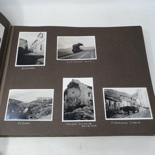 329 - A photograph and scrap album, Rome, Amsterdam and others, circa 1935