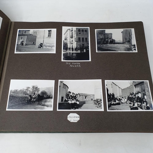 329 - A photograph and scrap album, Rome, Amsterdam and others, circa 1935