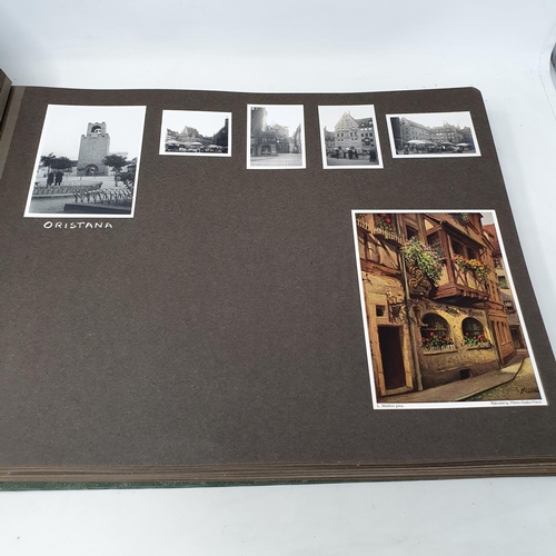 329 - A photograph and scrap album, Rome, Amsterdam and others, circa 1935