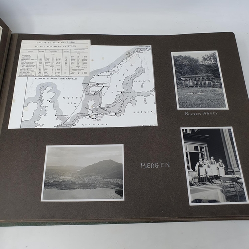 329 - A photograph and scrap album, Rome, Amsterdam and others, circa 1935