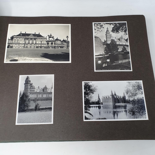 329 - A photograph and scrap album, Rome, Amsterdam and others, circa 1935