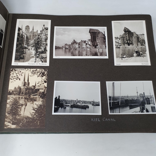 329 - A photograph and scrap album, Rome, Amsterdam and others, circa 1935