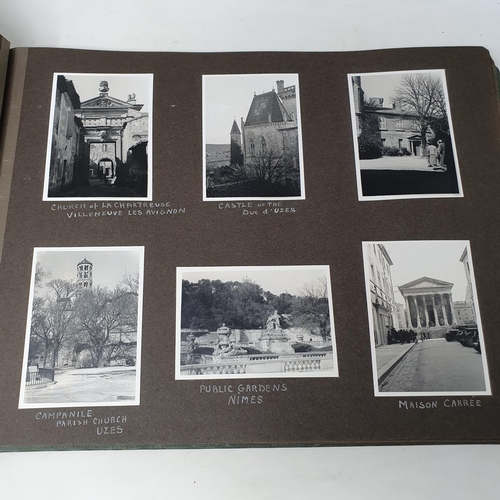 329 - A photograph and scrap album, Rome, Amsterdam and others, circa 1935