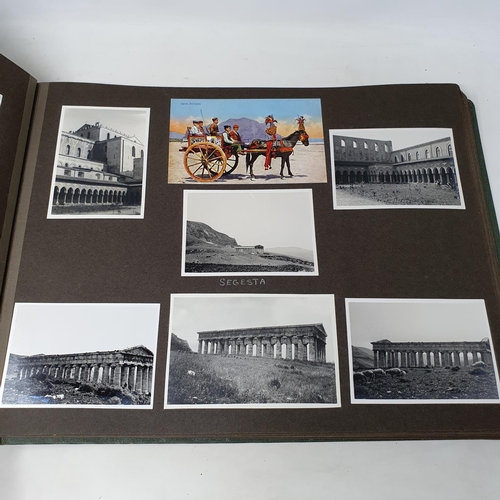 329 - A photograph and scrap album, Rome, Amsterdam and others, circa 1935