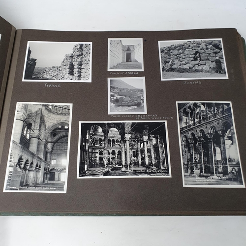 329 - A photograph and scrap album, Rome, Amsterdam and others, circa 1935