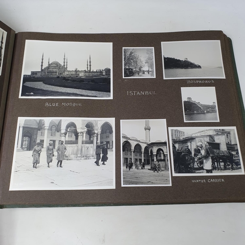 329 - A photograph and scrap album, Rome, Amsterdam and others, circa 1935