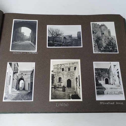 329 - A photograph and scrap album, Rome, Amsterdam and others, circa 1935